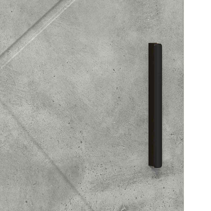 Dulap de Baie cu raft Gri beton 60 x 35 x 80 cm Lemn compozit - WALTI WALTI
