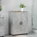 Dulap de Baie cu raft Gri beton 60 x 35 x 80 cm Lemn compozit - WALTI WALTI