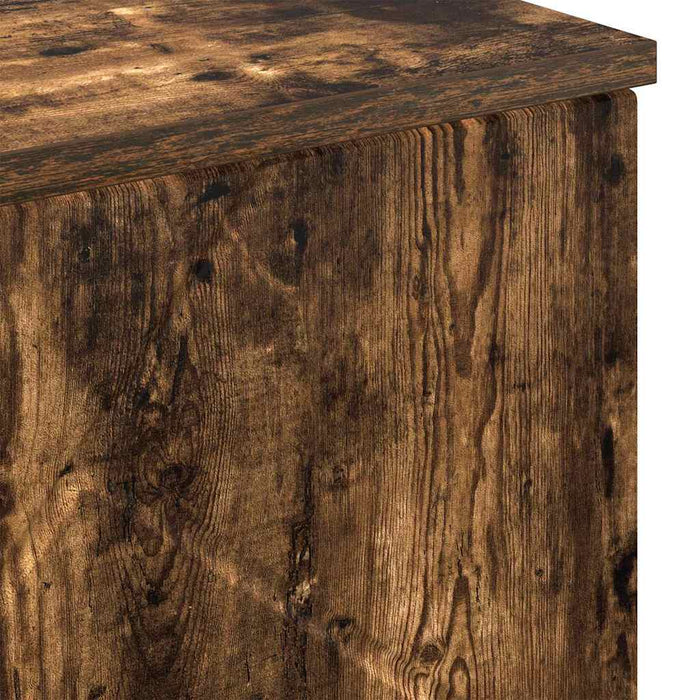 Dulap de Baie Stejar afumat 60 x 35 x 80 cm Lemn compozit - WALTI WALTI