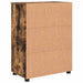Dulap de Baie Stejar afumat 60 x 35 x 80 cm Lemn compozit - WALTI WALTI