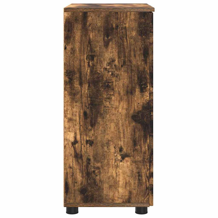 Dulap de Baie Stejar afumat 60 x 35 x 80 cm Lemn compozit - WALTI WALTI