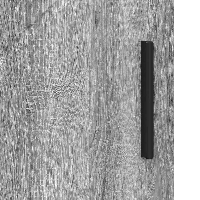 Dulap de Baie cu raft sonoma gri 60 x 35 x 80 cm Lemn compozit - WALTI WALTI