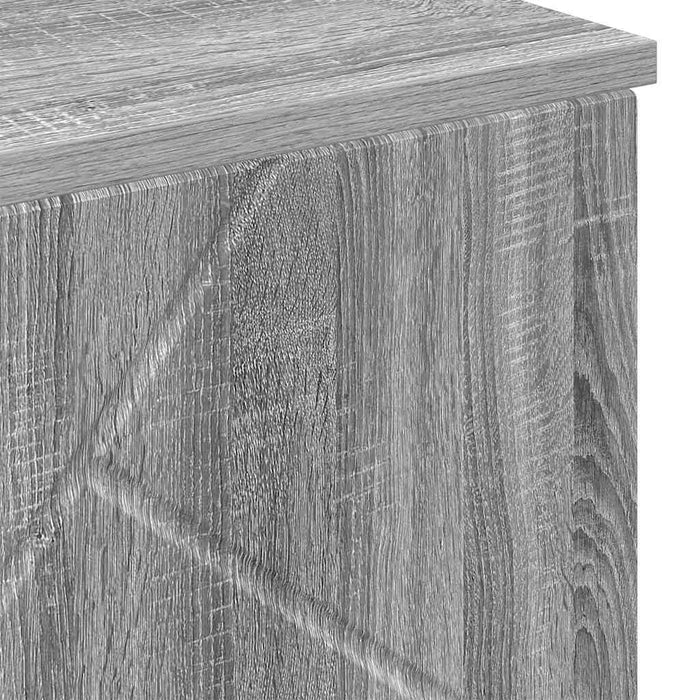 Dulap de Baie cu raft sonoma gri 60 x 35 x 80 cm Lemn compozit - WALTI WALTI