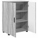 Dulap de Baie cu raft sonoma gri 60 x 35 x 80 cm Lemn compozit - WALTI WALTI