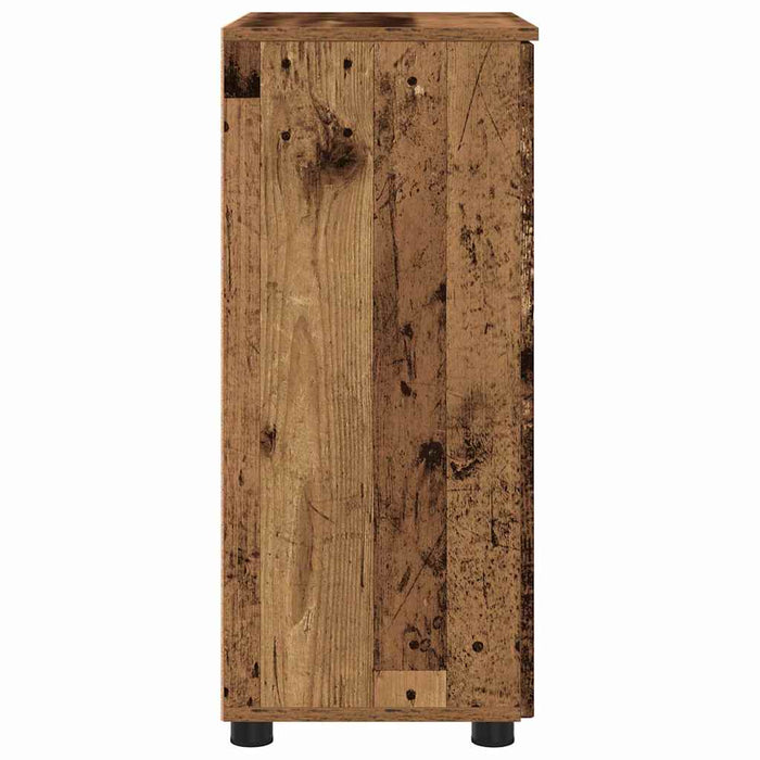 Dulap de Baie cu raft Lemn vechi 60 x 35 x 80 cm Lemn compozit - WALTI WALTI