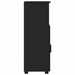 Dulap de Baie cu raft Negru 30 x 35 x 95 cm Lemn compozit - WALTI WALTI
