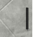 Dulap de Baie cu raft Gri beton 30 x 35 x 95 cm Lemn compozit - WALTI WALTI