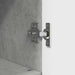 Dulap de Baie cu raft Gri beton 30 x 35 x 95 cm Lemn compozit - WALTI WALTI