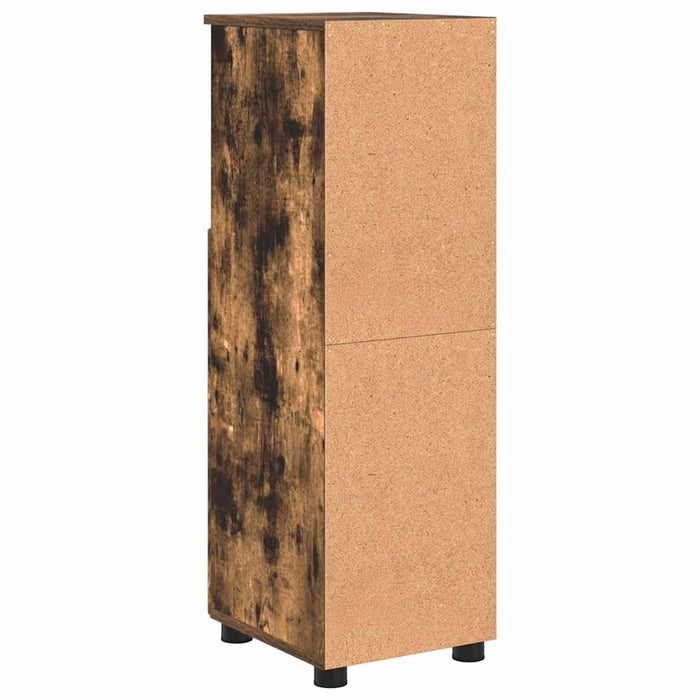 Dulap de Baie Stejar afumat 30 x 35 x 95 cm Lemn compozit - WALTI WALTI