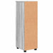 Dulap de Baie cu raft sonoma gri 30 x 35 x 95 cm Lemn compozit - WALTI WALTI