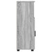 Dulap de Baie cu raft sonoma gri 30 x 35 x 95 cm Lemn compozit - WALTI WALTI
