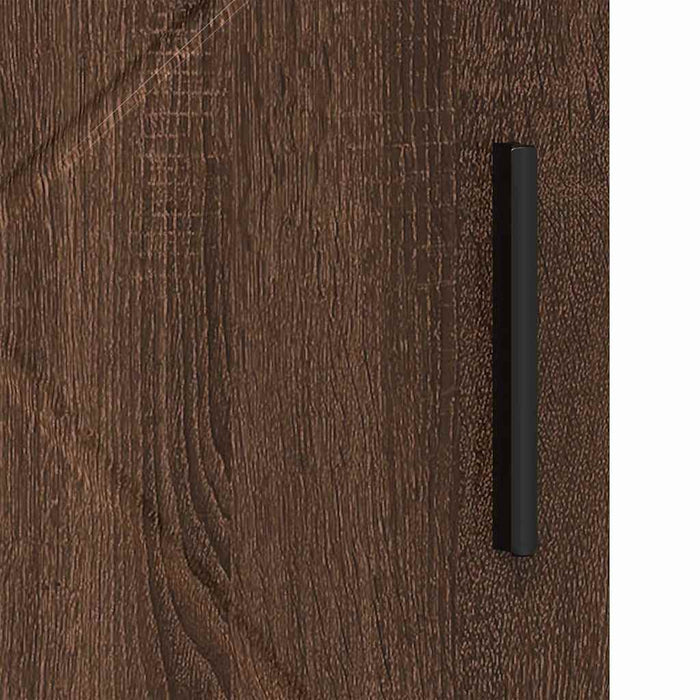 Dulap de Baie cu raft Stejar brun 30 x 35 x 95 cm Lemn compozit - WALTI WALTI