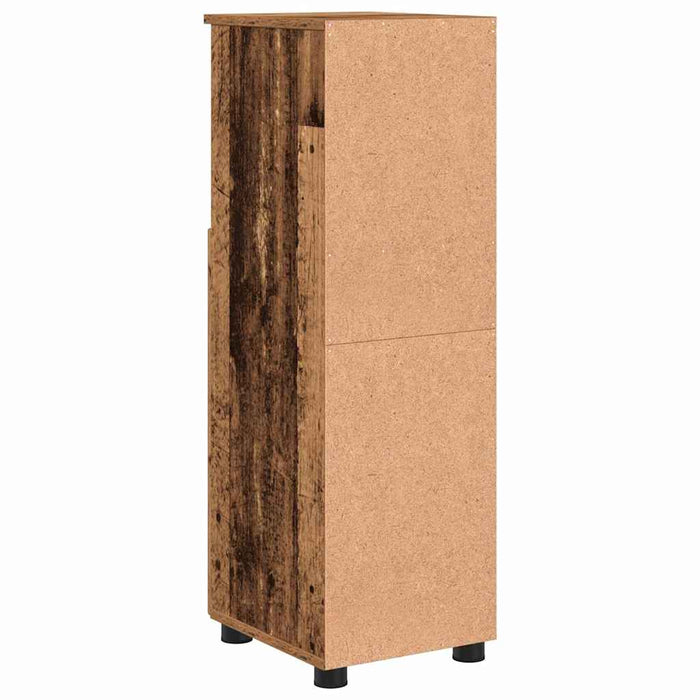 Dulap de Baie cu raft Lemn vechi 30 x 35 x 95 cm Lemn compozit - WALTI WALTI