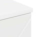 Dulap de Baie Alb lucios 30 x 35 x 80 cm Lemn compozit & Metal - WALTI WALTI