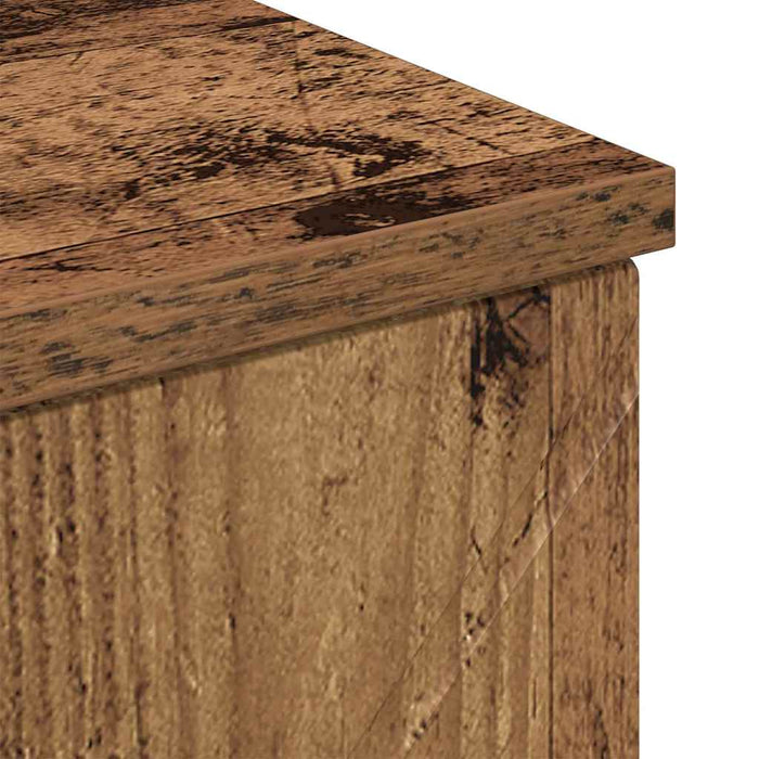 Dulap de Baie Lemn Vechi 30 x 35 x 80 cm Lemn compozit & Metal - WALTI WALTI