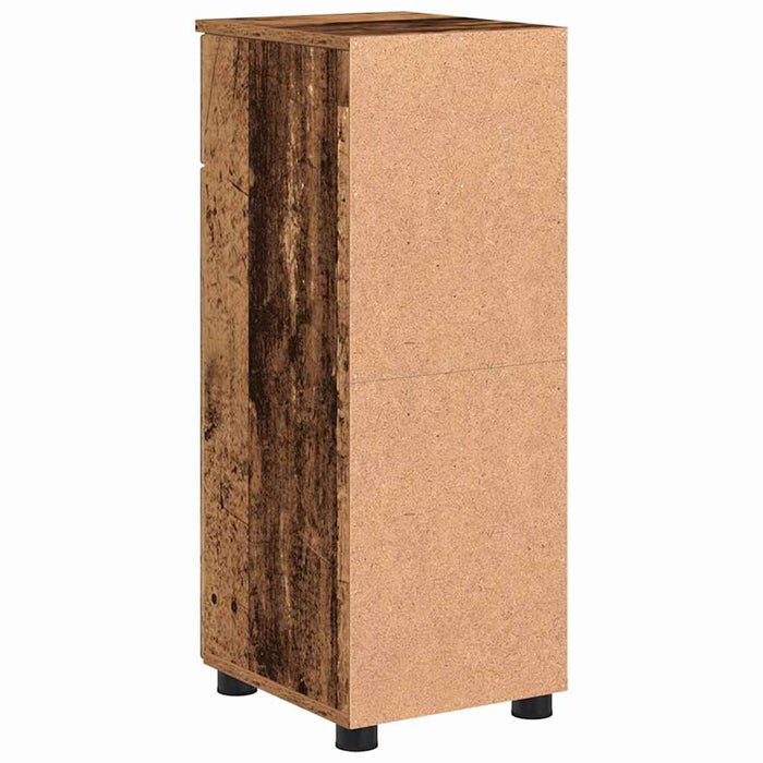 Dulap de Baie Lemn Vechi 30 x 35 x 80 cm Lemn compozit & Metal - WALTI WALTI