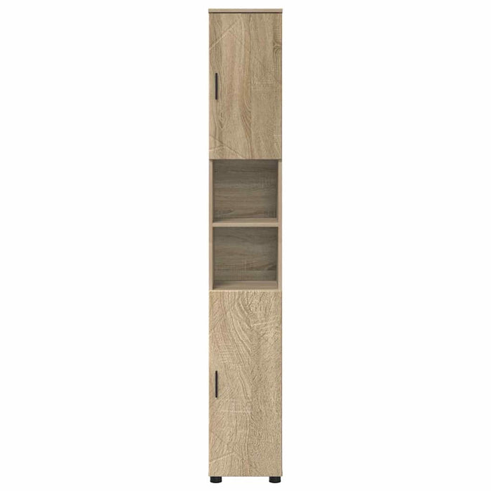Dulap de Baie cu depozitare Stejar Sonoma 30 x 35 x 192 cm WALTI