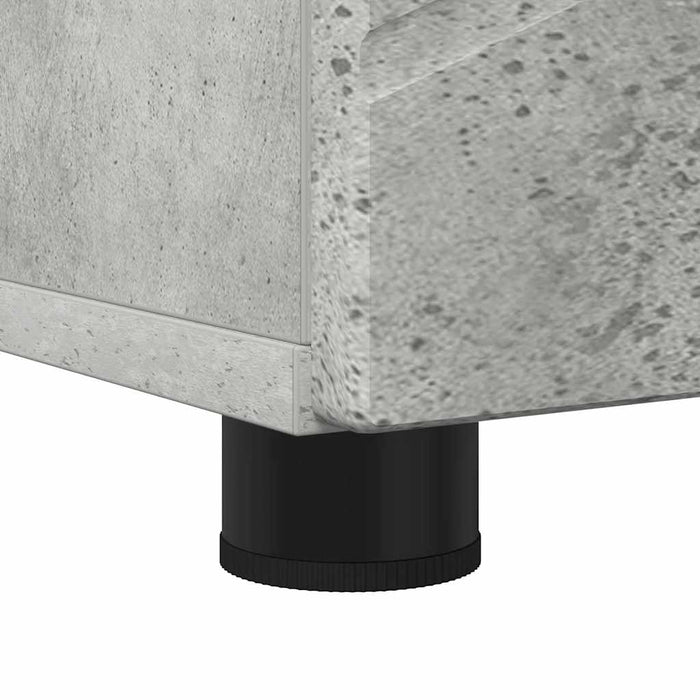 Dulap de Baie cu depozitare Gri din beton 30 x 35 x 192 cm WALTI