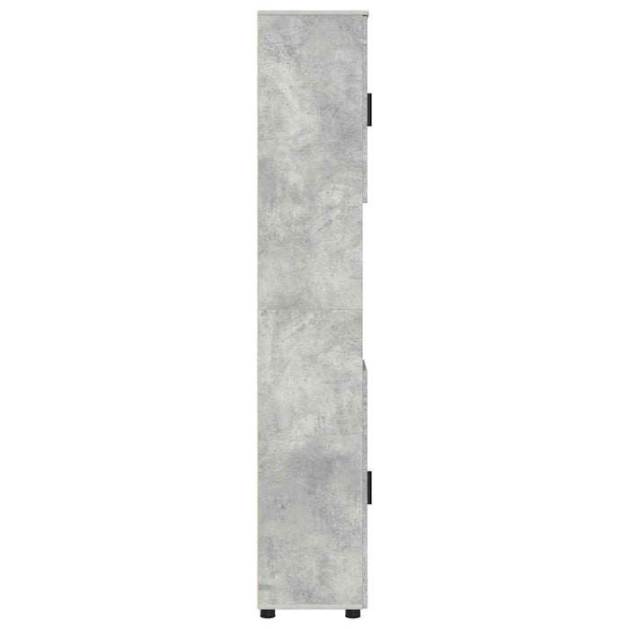 Dulap de Baie cu depozitare Gri din beton 30 x 35 x 192 cm WALTI