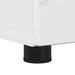 Dulap de Baie Alb lucios 30 x 35 x 192 cm Lemn compozit & Metal - WALTI WALTI