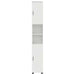Dulap de Baie Alb lucios 30 x 35 x 192 cm Lemn compozit & Metal - WALTI WALTI
