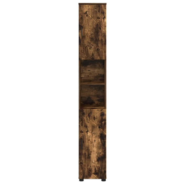 Dulap de Baie cu depozitare Stejar fumuriu 30 x 35 x 192 cm - WALTI WALTI