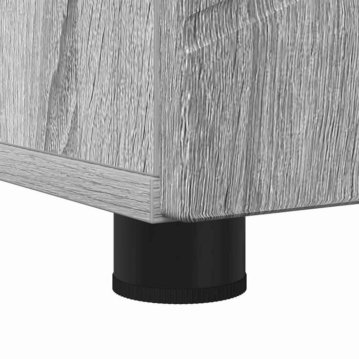 Dulap de Baie Gri Sonoma 30 x 35 x 192 cm Lemn compozit & Metal - WALTI WALTI