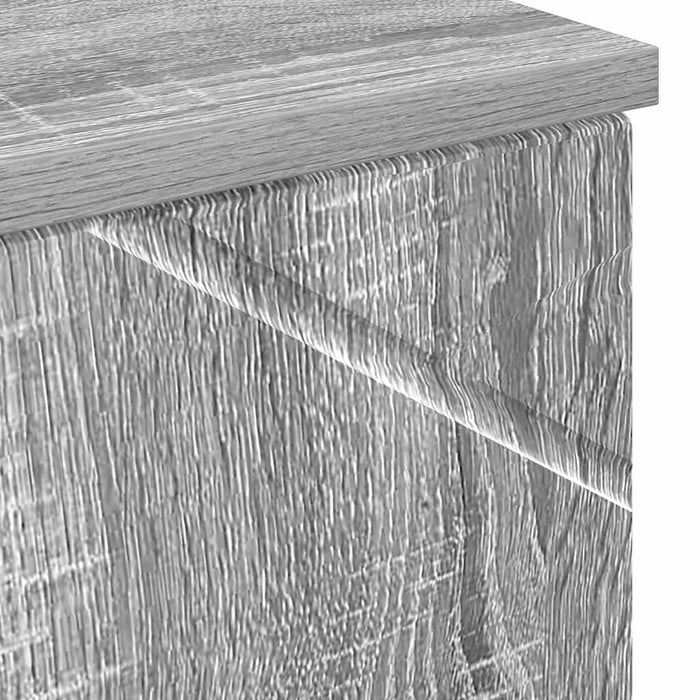 Dulap de Baie Gri Sonoma 30 x 35 x 192 cm Lemn compozit & Metal - WALTI WALTI