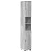 Dulap de Baie Gri Sonoma 30 x 35 x 192 cm Lemn compozit & Metal - WALTI WALTI