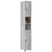 Dulap de Baie Gri Sonoma 30 x 35 x 192 cm Lemn compozit & Metal - WALTI WALTI