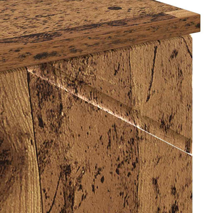 Dulap de Baie Lemn Vechi 30 x 35 x 192 cm Lemn compozit & Metal - WALTI WALTI