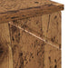 Dulap de Baie Lemn Vechi 30 x 35 x 192 cm Lemn compozit & Metal - WALTI WALTI