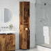 Dulap de Baie Lemn Vechi 30 x 35 x 192 cm Lemn compozit & Metal - WALTI WALTI