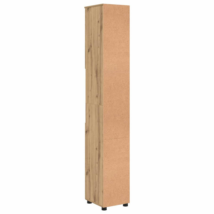 Dulap de Baie cu depozitare Stejar Artizanal 30 x 35 x 192 cm WALTI