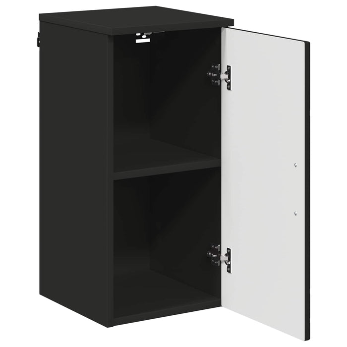 Dulap de Baie Negru 30 x 31,5 x 61 cm Lemn compozit & Metal WALTI