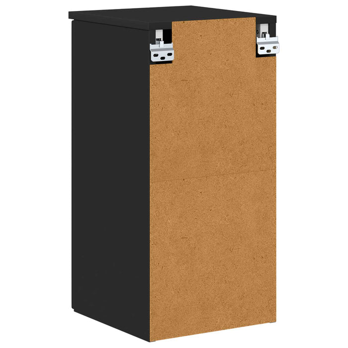 Dulap de Baie Negru 30 x 31,5 x 61 cm Lemn compozit & Metal WALTI
