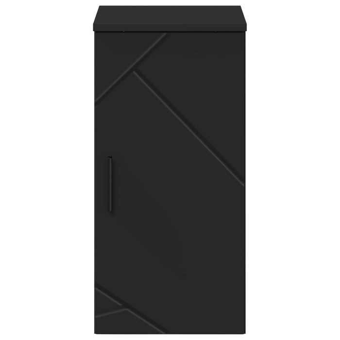 Dulap de Baie Negru 30 x 31,5 x 61 cm Lemn compozit & Metal WALTI