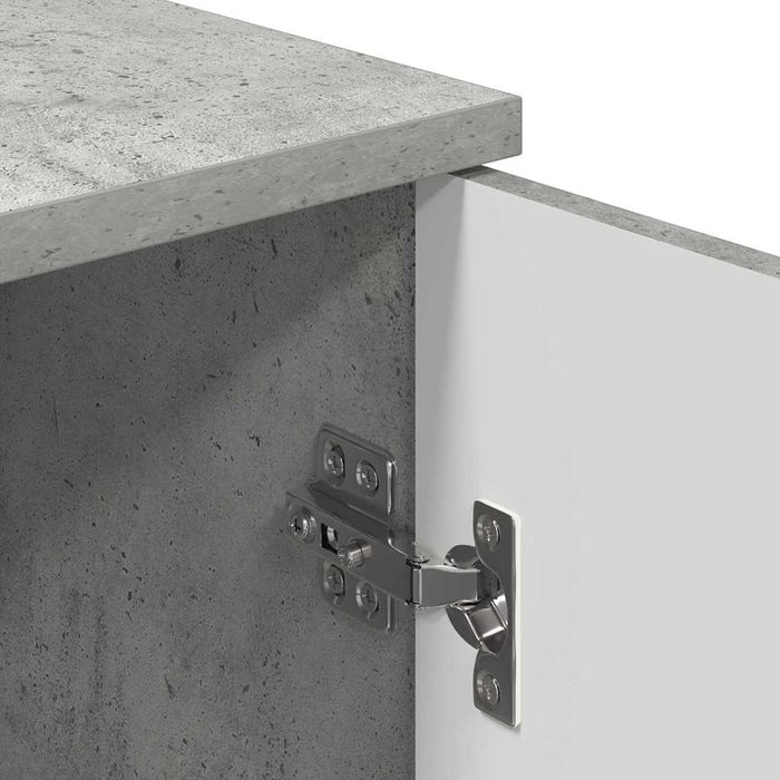 Dulap de Baie cu ușă Gri beton 30 x 31.5 x 61 cm Lemn compozit - WALTI WALTI