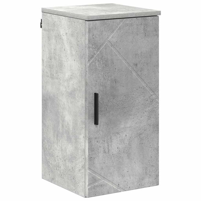 Dulap de Baie cu ușă Gri beton 30 x 31.5 x 61 cm Lemn compozit - WALTI WALTI