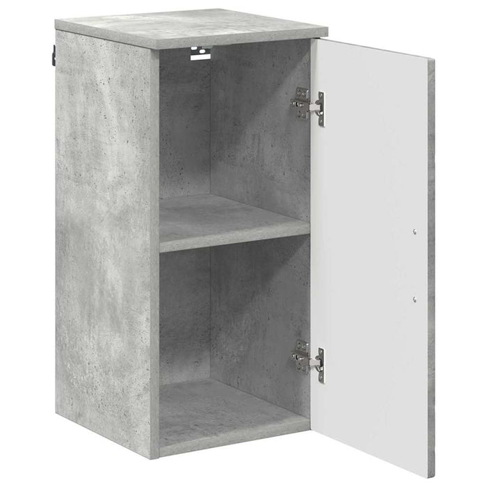 Dulap de Baie cu ușă Gri beton 30 x 31.5 x 61 cm Lemn compozit - WALTI WALTI