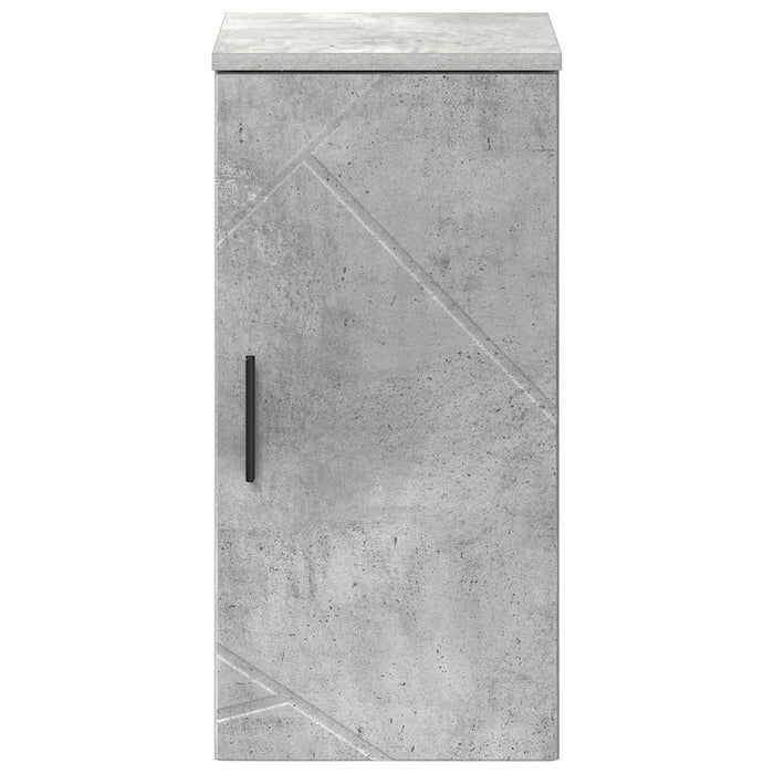 Dulap de Baie cu ușă Gri beton 30 x 31.5 x 61 cm Lemn compozit - WALTI WALTI