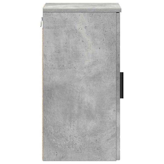 Dulap de Baie cu ușă Gri beton 30 x 31.5 x 61 cm Lemn compozit - WALTI WALTI