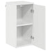 Dulap de Baie Alb foarte lucios 30 x 31.5 x 61 cm Lemn compozit - WALTI WALTI