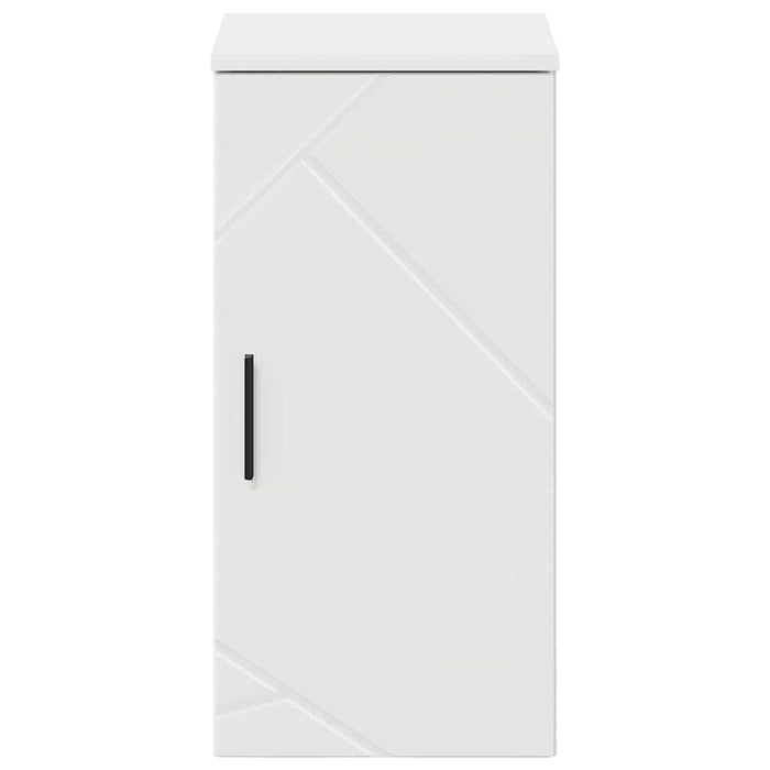 Dulap de Baie Alb foarte lucios 30 x 31.5 x 61 cm Lemn compozit - WALTI WALTI