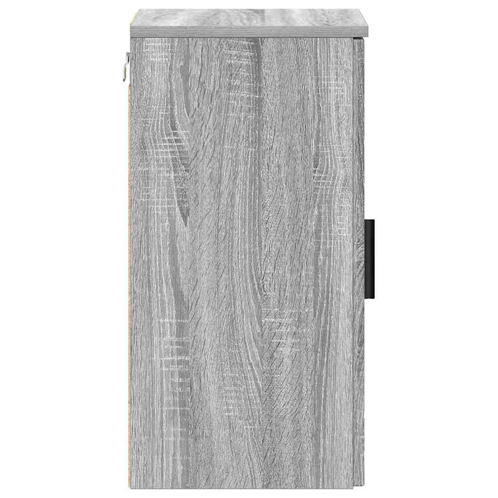 Dulap de Baie cu ușă sonoma gri 30 x 31.5 x 61 cm Lemn compozit - WALTI WALTI