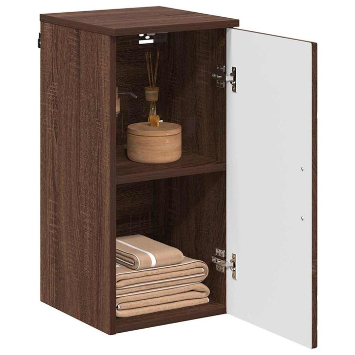 Dulap de Baie Stejar brun 30 x 31.5 x 61 cm Lemn compozit - WALTI WALTI