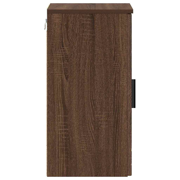 Dulap de Baie Stejar brun 30 x 31.5 x 61 cm Lemn compozit - WALTI WALTI