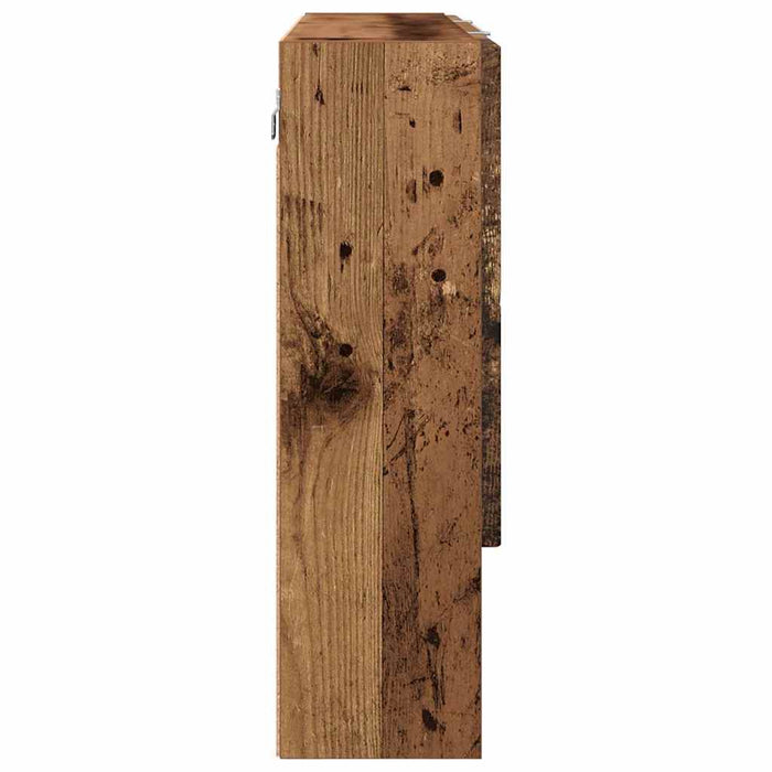 Dulap cu oglindă Lemn vechi 80 x 17 x 55 cm Lemn compozit WALTI