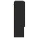 Dulap cu oglindă cu raft Negru 59 x 17 x 55 cm Lemn compozit - WALTI WALTI