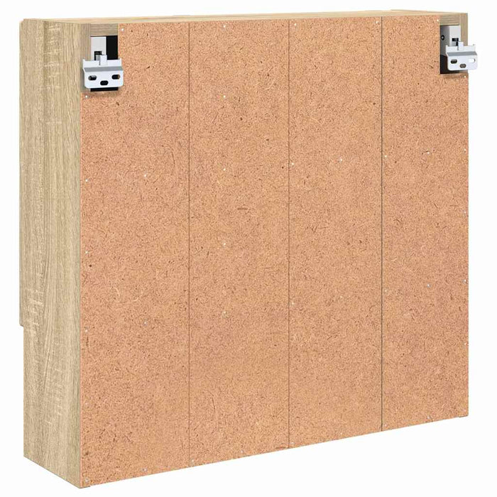 Dulap cu oglindă Stejar Sonoma 59 x 17 x 55 cm Lemn compozit WALTI